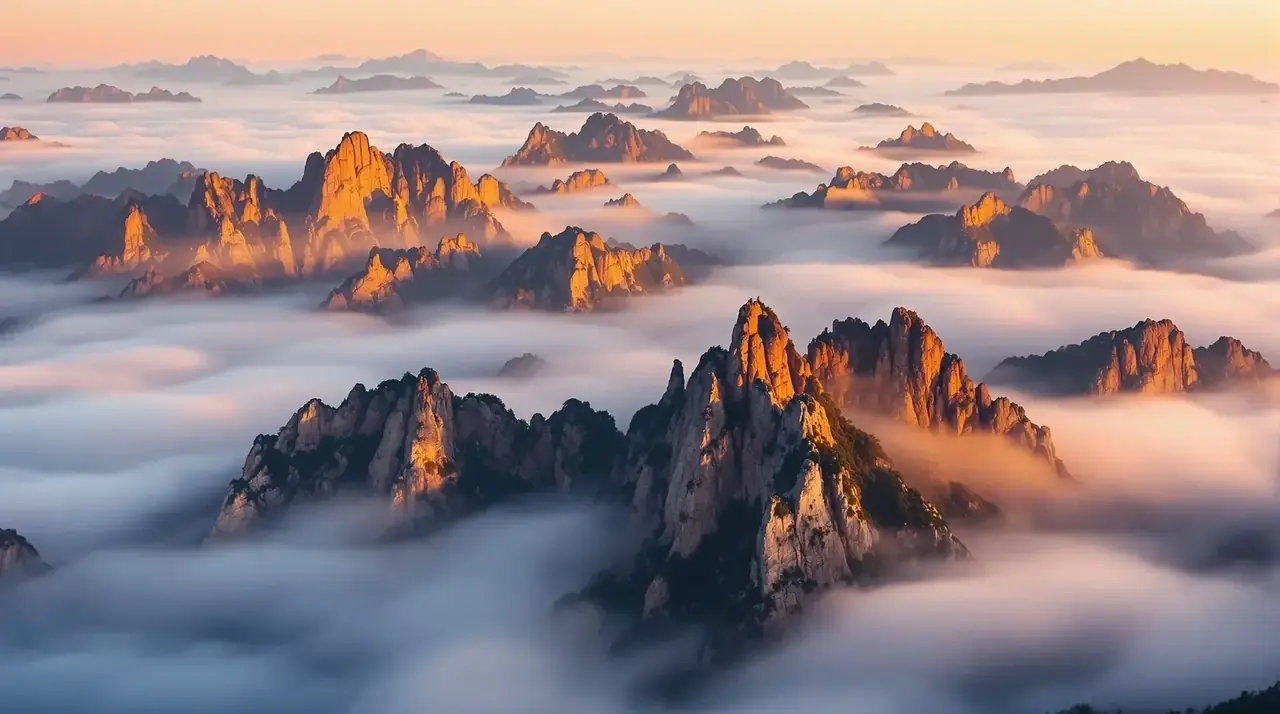 黄山云海·日出东方